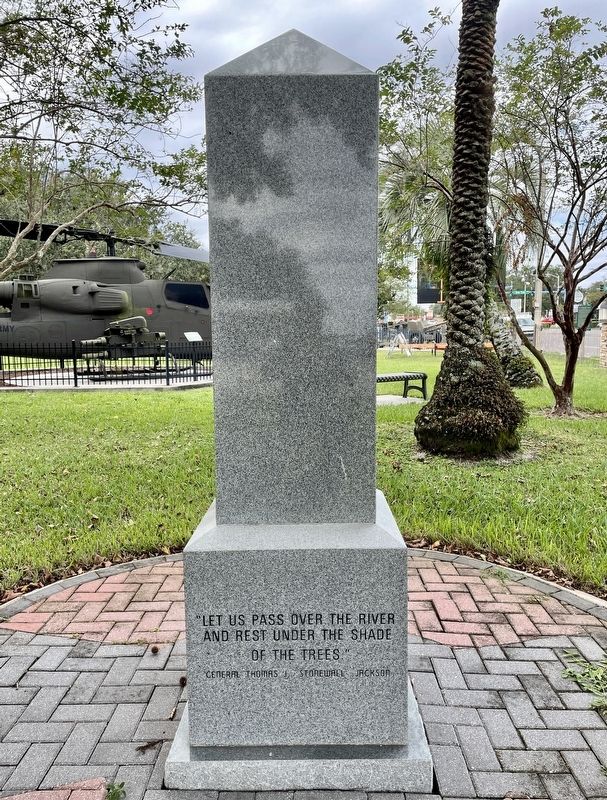 Confederate Veterans Monument (Left Side) image. Click for full size.
