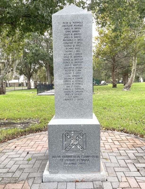 Confederate Veterans Monument image. Click for full size.