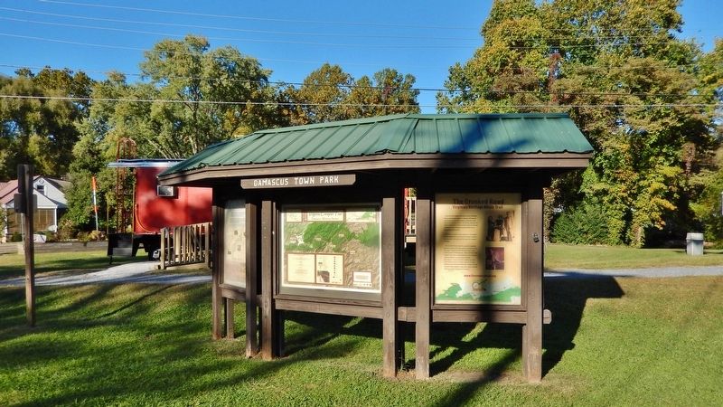 Damascus Town Park Kiosk image. Click for full size.