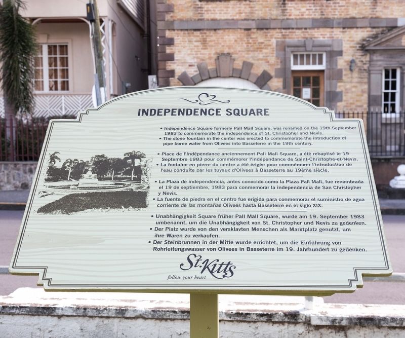 Independence Square Marker image. Click for full size.