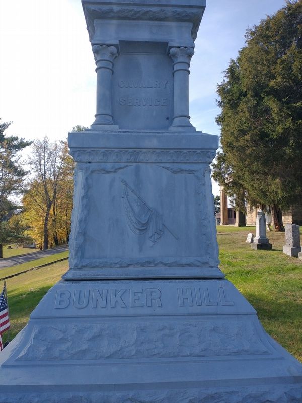 Strasburg Civil War Memorial image. Click for full size.