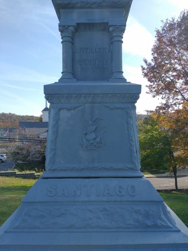 Strasburg Civil War Memorial image. Click for full size.