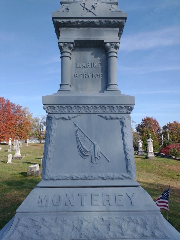 Strasburg Civil War Memorial image. Click for full size.