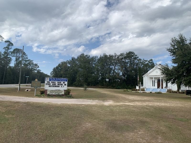 Middle Florida Missionary Baptist Association / Macedonia Missionary Baptist Church Marker. Click for full size. Middle Florida Missionary Baptist Association / Macedonia Missionary Baptist Church Marker image. Click for full size.