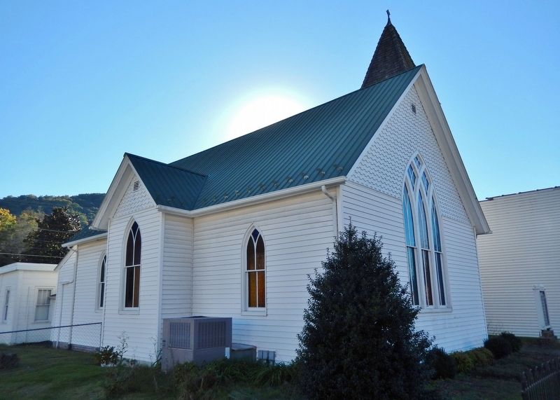 Damascus Presbyterian Church (<i>northeast elevation</i>) image. Click for full size.