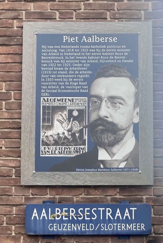 Piet Aalberse Marker image. Click for full size.