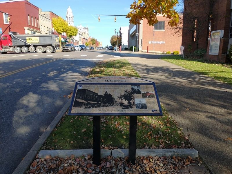 St. Clairsville Marker image, Touch for more information