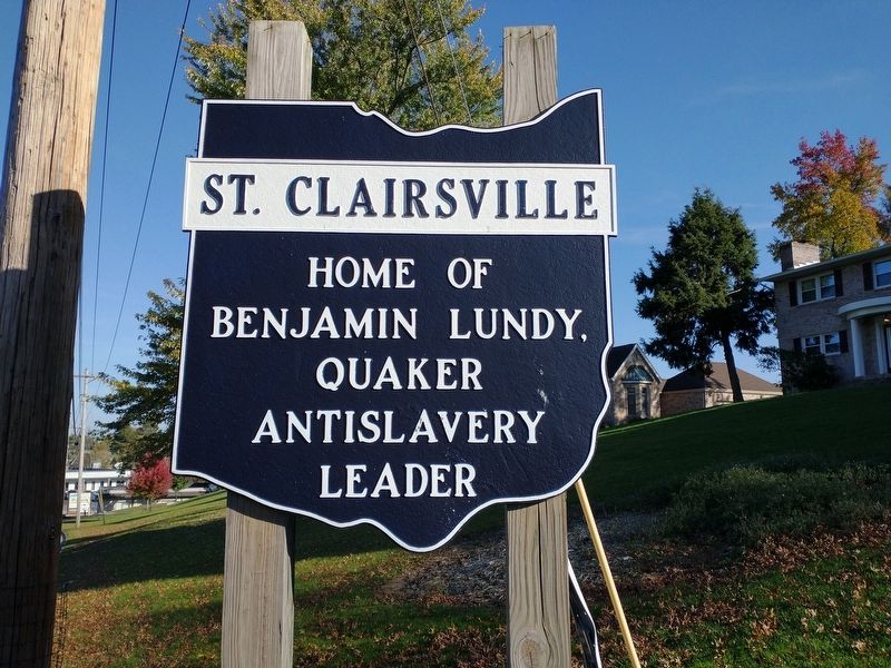 St. Clairsville Marker image. Click for full size.