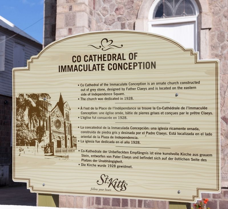 Co Cathedral of Immaculate Conception Marker image. Click for full size.