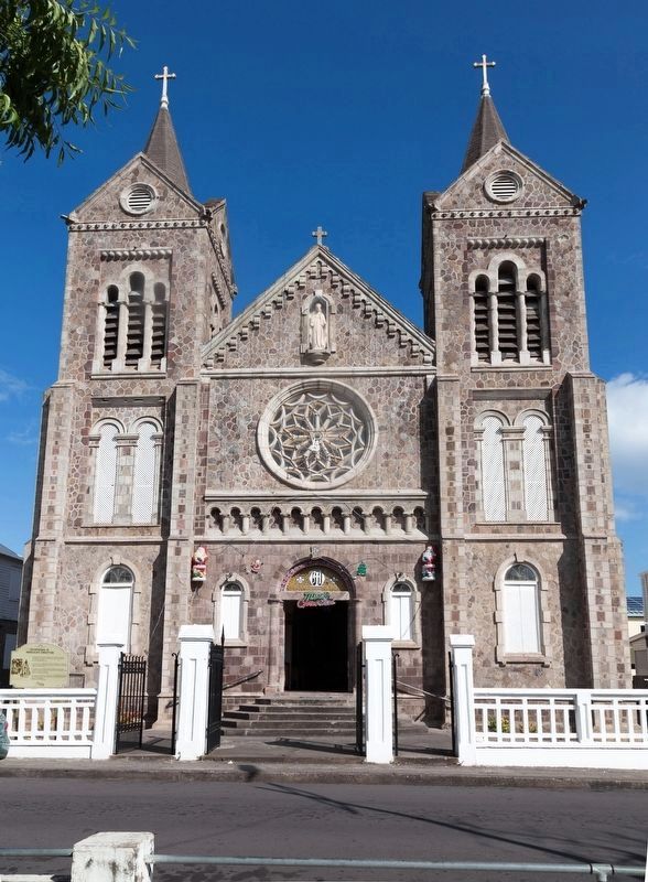 Co Cathedral of the Immaculate Conception, Basseterre, Saint Kitts image. Click for full size.
