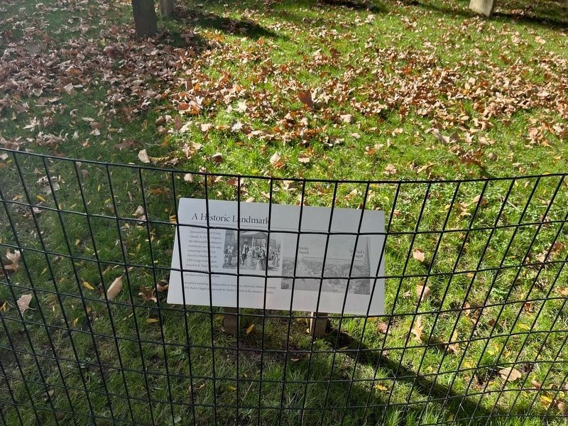 A Historic Landmark Marker image. Click for full size.