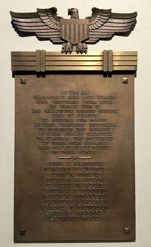 Paramount Pictures Marker image. Click for full size.