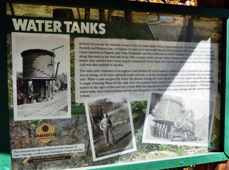 Water Tanks Marker image. Click for full size.
