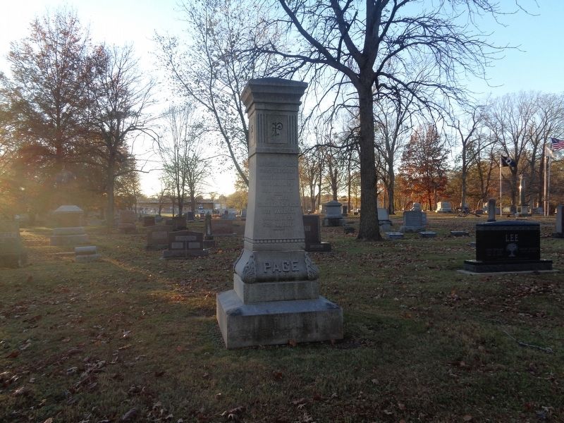 James Pace gravesite image. Click for full size.