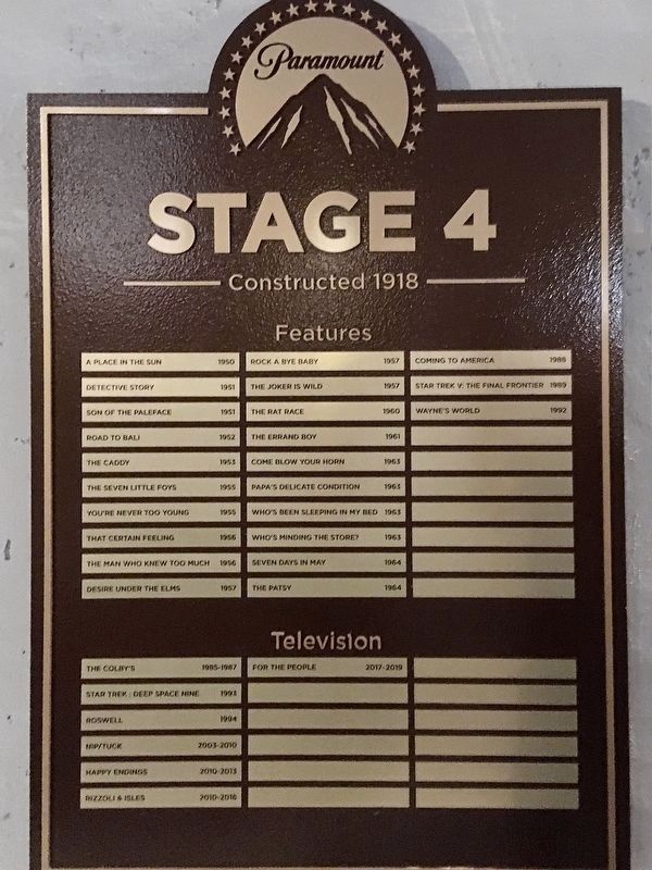 Historic Stage 4 - Constructed 1918 image. Click for full size.