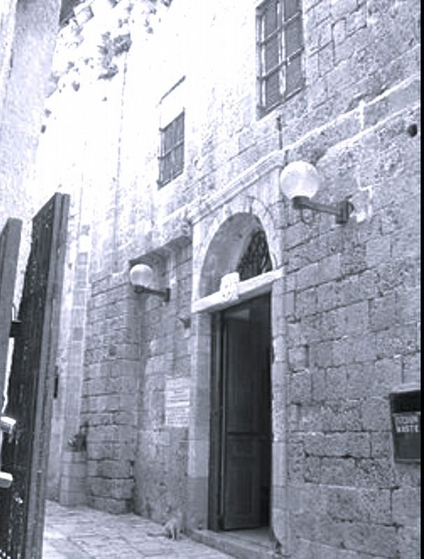 The First Jewish Hostel in Jaffa Marker image. Click for full size.