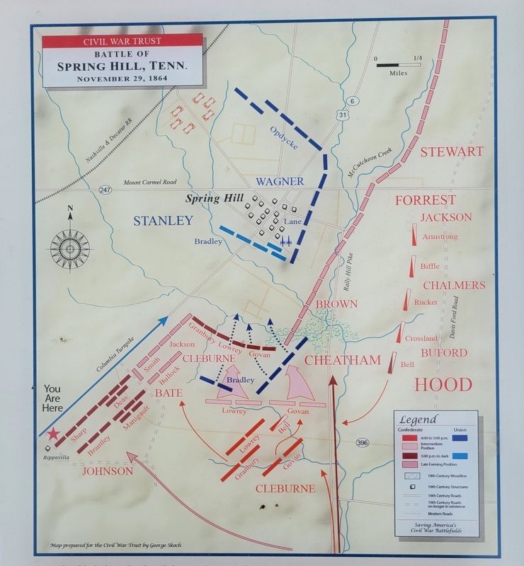 Closeup of the Battle Map on the Marker image. Click for full size.