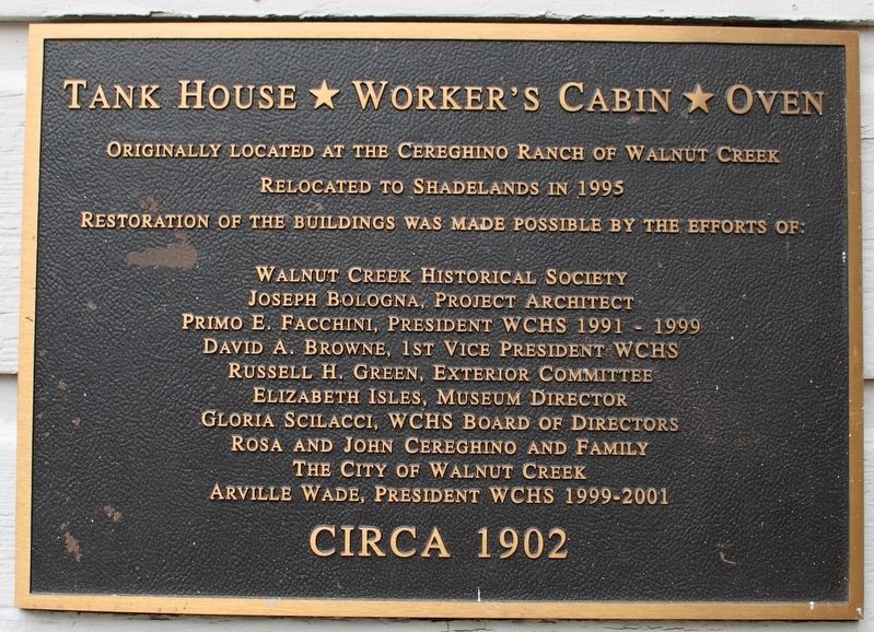 Tank House ★ Worker's Cabin ★ Oven Marker image. Click for full size.