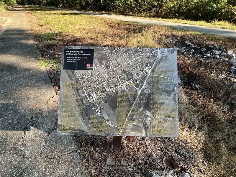 Old Greenville 1939 Marker image. Click for full size.