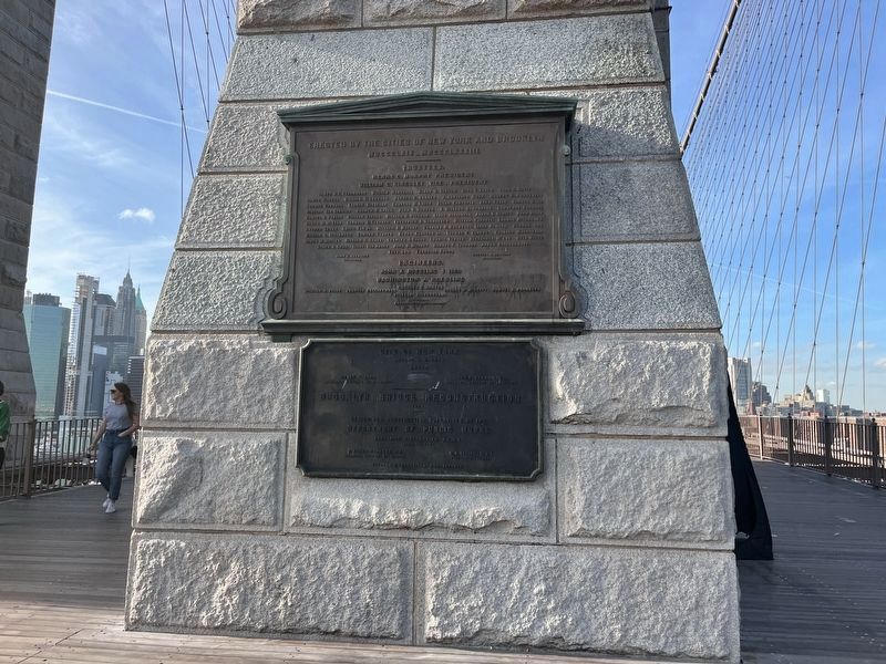 Additional plaques for the bridge image. Click for full size.