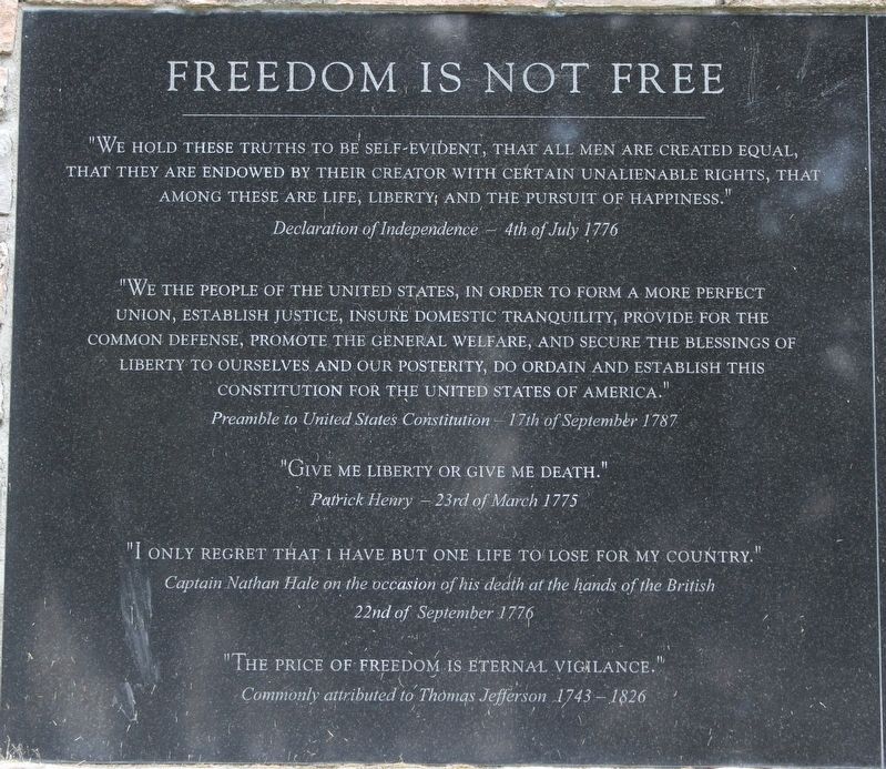 All Wars Memorial image. Click for full size.