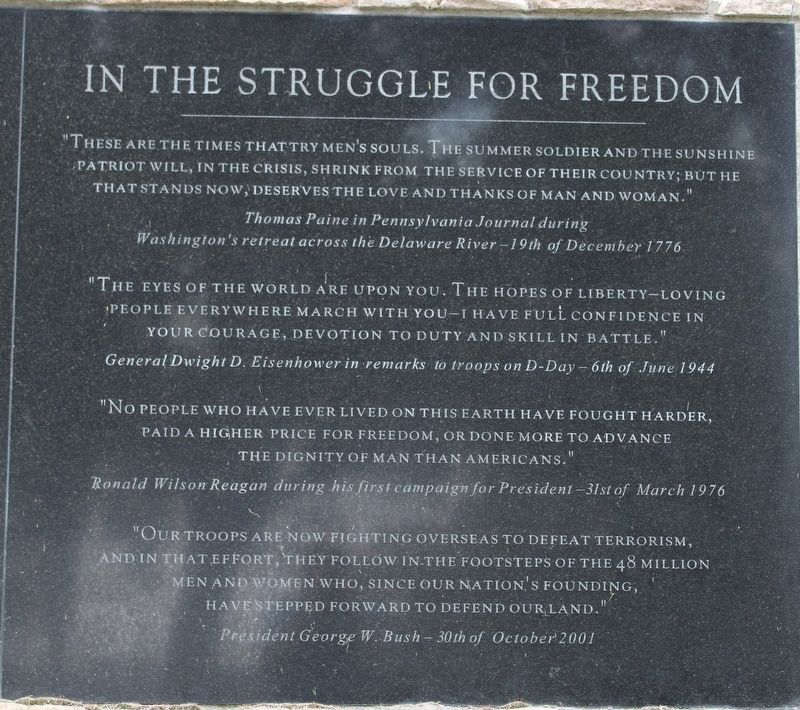 All Wars Memorial image. Click for full size.