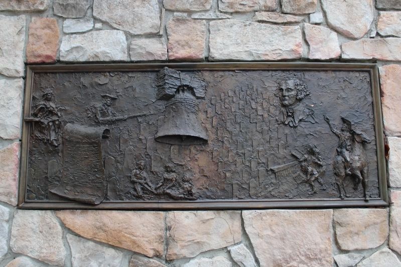 Bronze Relief Panel image. Click for full size.