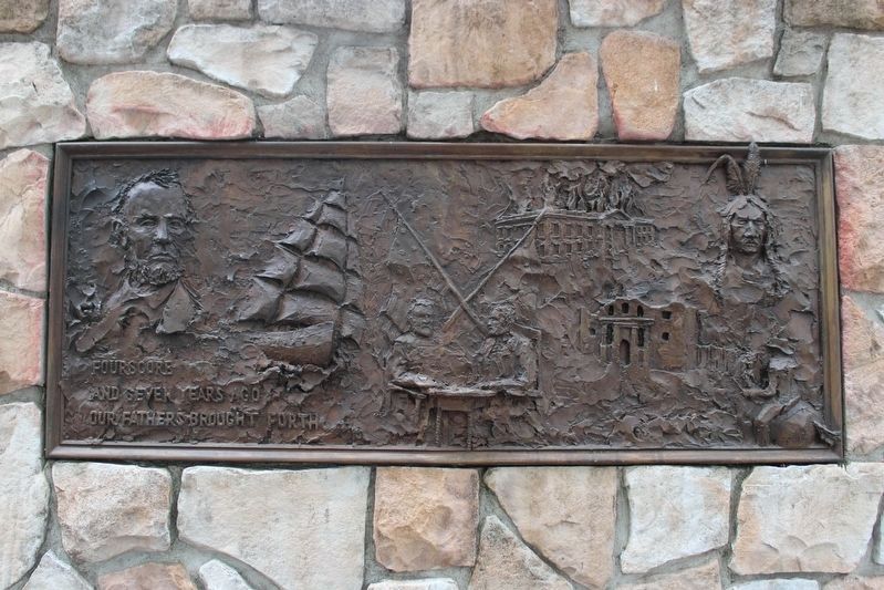 Bronze Relief Panel image. Click for full size.
