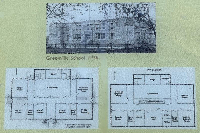 Greenville School and Floorplans image. Click for full size.
