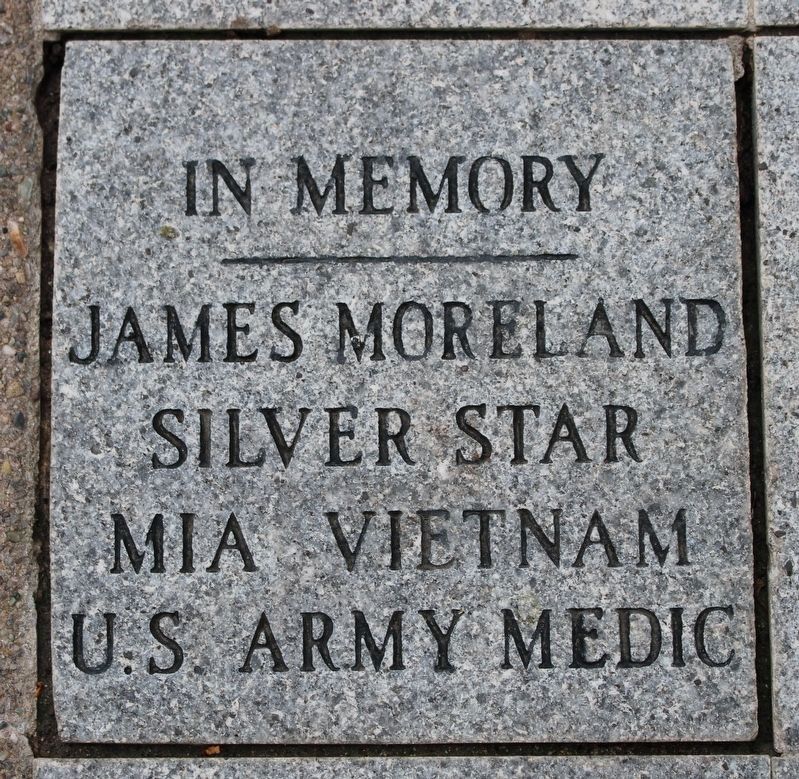 One of the Granite Squares Along the Path image. Click for full size.