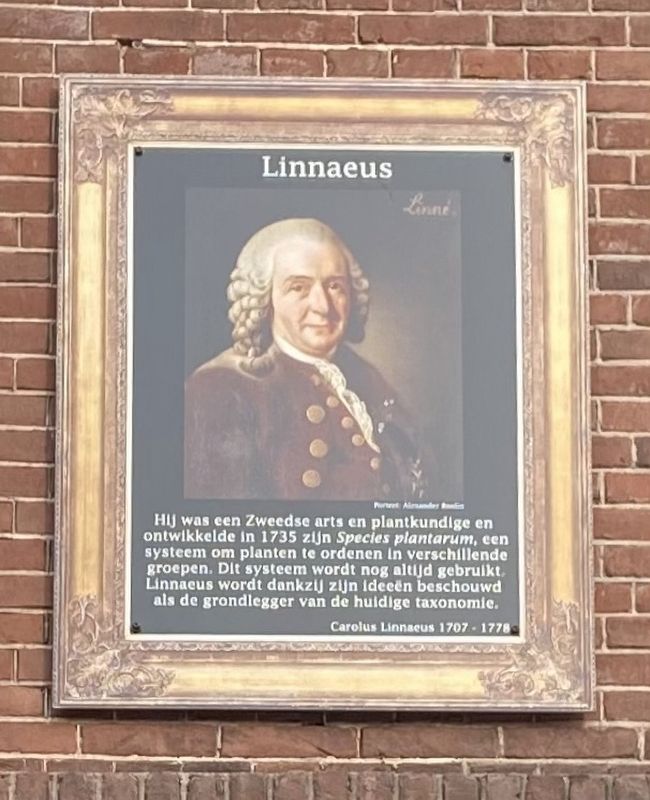 Linnaeus Marker image. Click for full size.