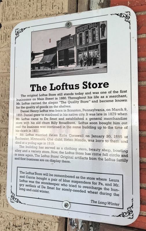 The Loftus Store Marker image. Click for full size.