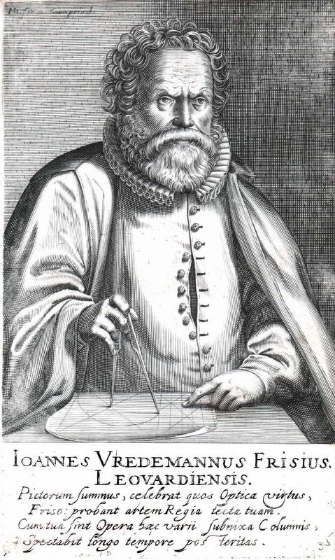 Hans Vredeman de Vries. Click for full size. Hans Vredeman de Vries image. Click for full size.
