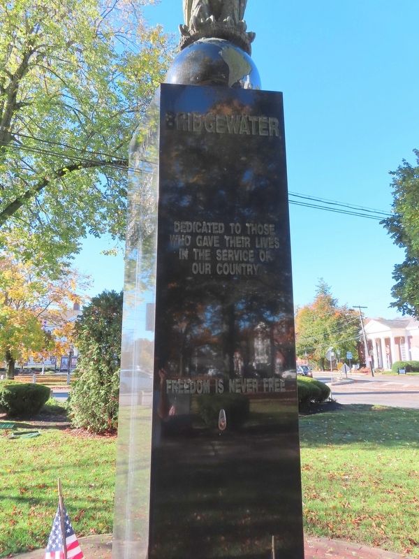 Bridgewater Veterans Memorial image. Click for full size.
