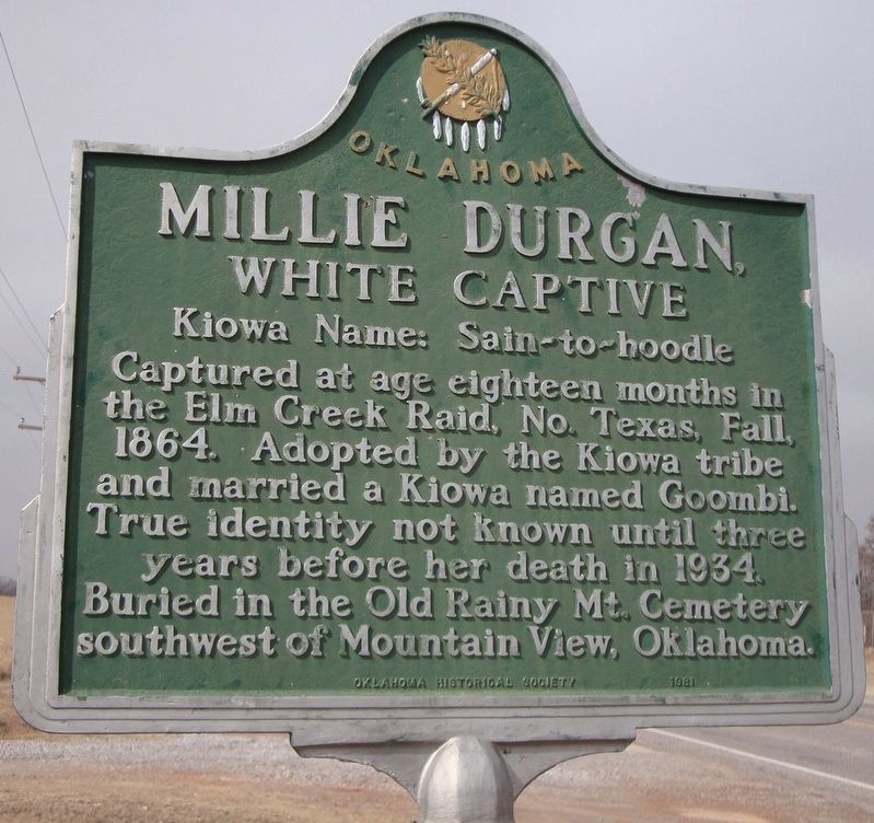 Millie Durgan Marker image. Click for full size.
