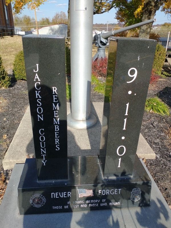 Jackson County 9-11 Memorial image. Click for full size.