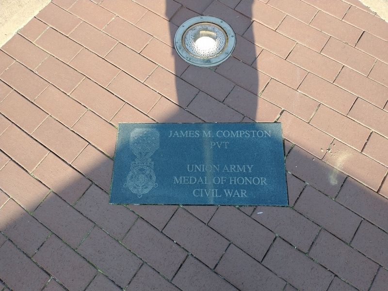 James M. Compston PVT Marker image. Click for full size.