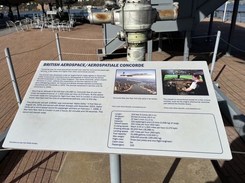 British Aerospace / Aerospatiale Concorde Marker image. Click for full size.