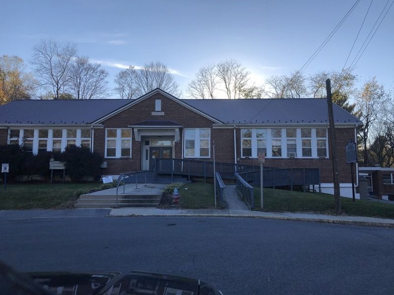 Former Carnegie High School Building image. Click for full size.