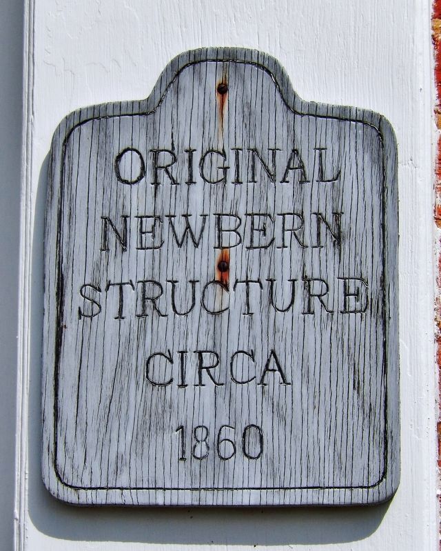 Original Newbern Structure Circa 1860 image. Click for full size.