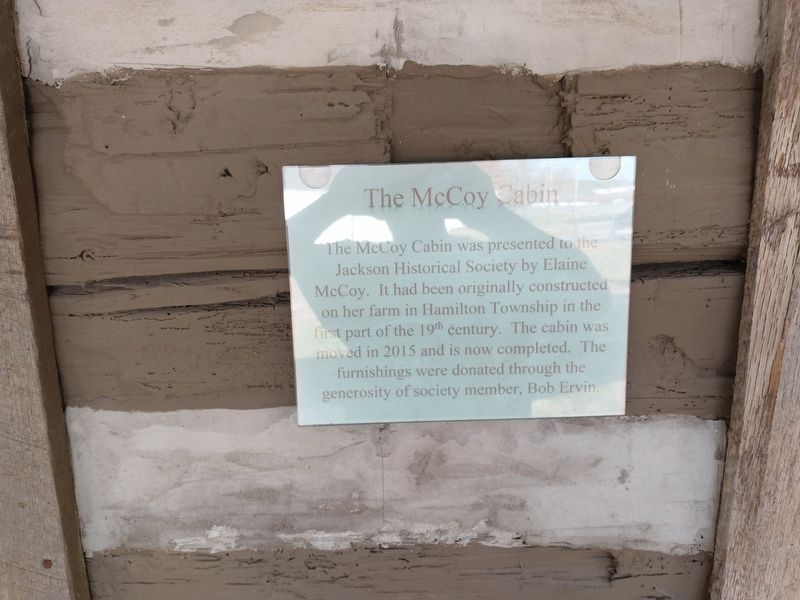 The McCoy Cabin Marker image. Click for full size.