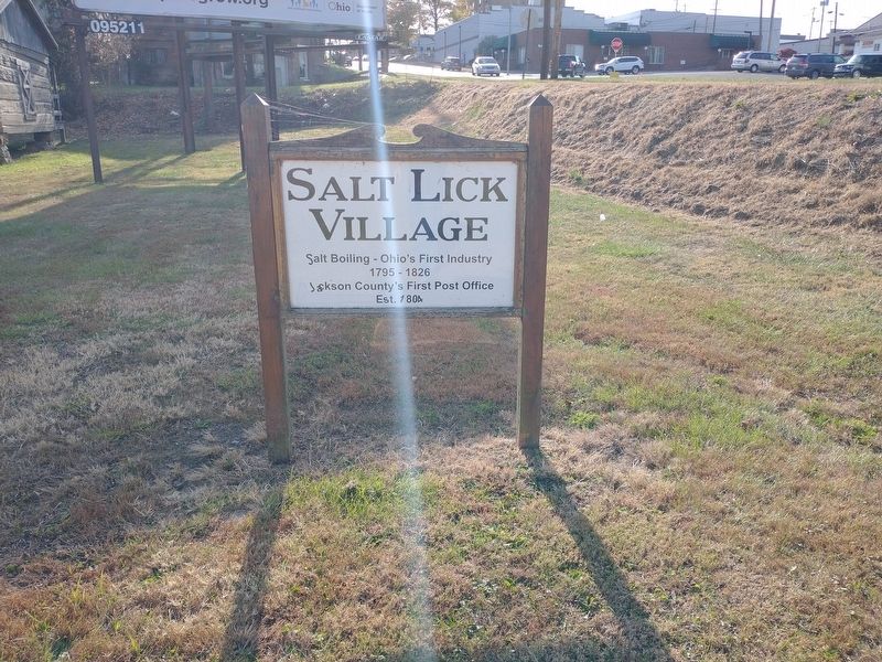 Salt Lick Village Marker image. Click for full size.