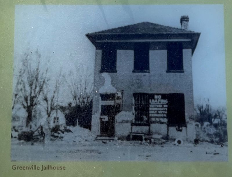 Greenville Jailhouse Photo image. Click for full size.