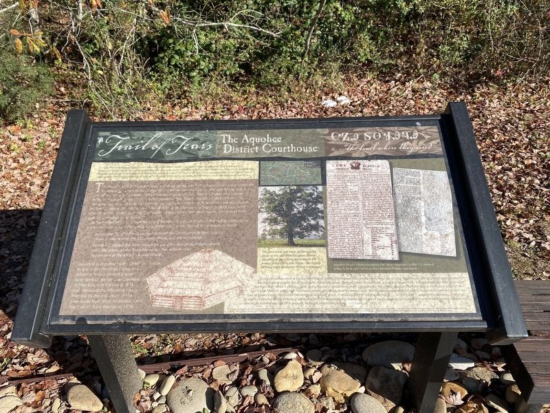Trail of Tears Marker image. Click for full size.