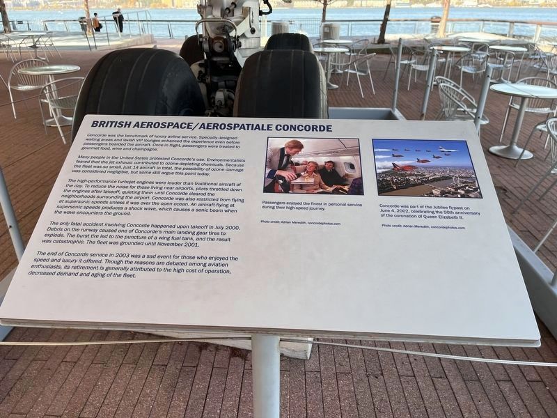 British Aerospace / Aerospatiale Concorde Marker image. Click for full size.