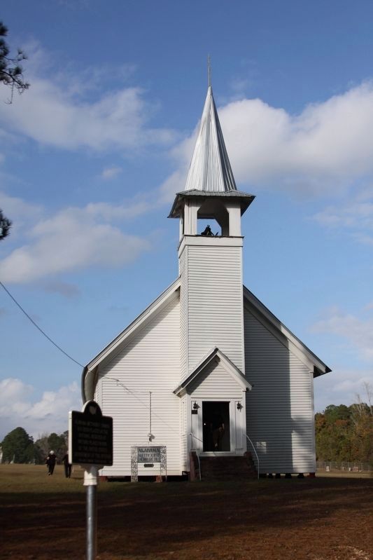 Alabama Methodist Church. Click for full size. Alabama Methodist Church image. Click for full size.