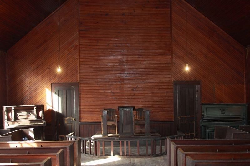 Interior of the church. Click for full size. Interior of the church image. Click for full size.