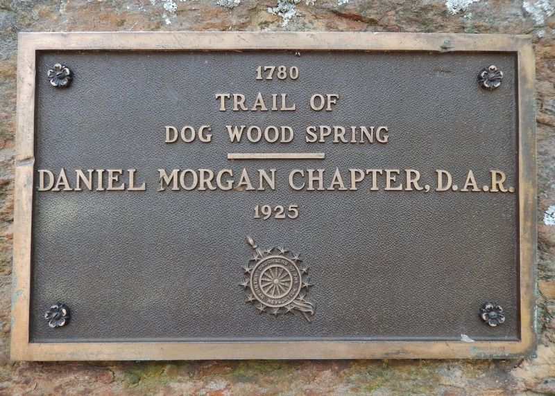 Trail of Dog Wood Spring Marker image. Click for full size.