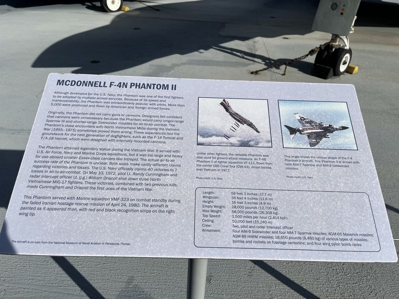 McDonnell F-4N Phantom II Marker image. Click for full size.