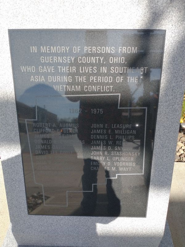 Guernsey County Vietnam Conflict Memorial image. Click for full size.
